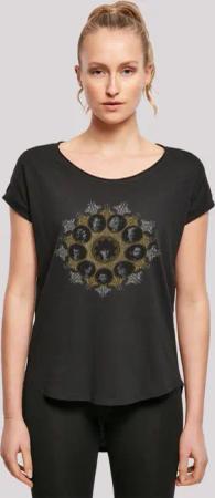 F4NT4STIC T-Shirt "Phantastische Tierwesen 2 Character Crest", Damen,Premium Merch,Lang,Longshirt,Bedruckt
