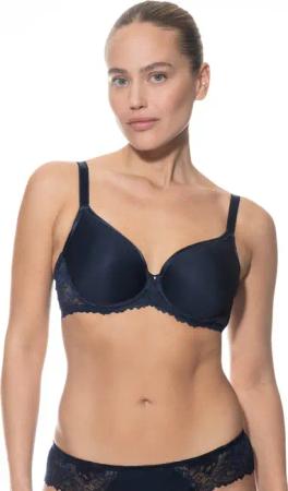 Mey Bügel-BH "SERIE LUXURIOUS", Zweifarbige Spitze, Zierträger verstellbar, Full-Cup