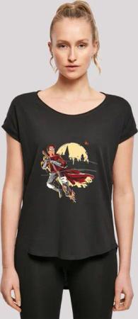 F4NT4STIC T-Shirt "Long Cut T-Shirt Harry Potter Quidditch Seeker", Damen,Premium Merch,Lang,Longshirt,Bedruckt