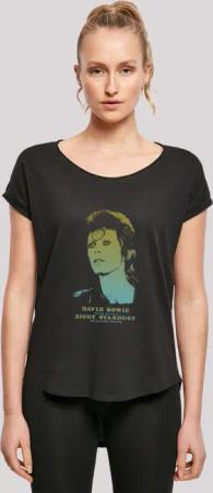 F4NT4STIC T-Shirt "David Bowie Ziggy Gradient", Print