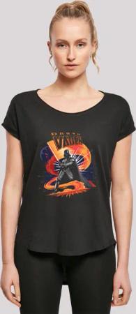 F4NT4STIC T-Shirt "Star Wars Darth Vader Swirling Fury", Damen,Premium Merch,Lang,Longshirt,Bedruckt