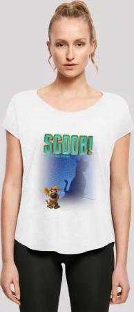 F4NT4STIC T-Shirt "Long Cut T-Shirt Scooby Doo Movie Poster", Damen,Premium Merch,Lang,Longshirt,Bedruckt