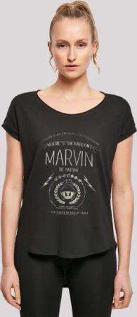 F4NT4STIC T-Shirt "Looney Tunes Marvin The Martian", Damen,Premium Merch,Lang,Longshirt,Bedruckt
