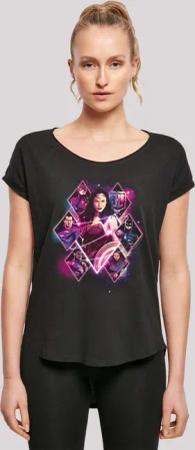 F4NT4STIC T-Shirt "DC Comics Justice League Superhelden", Damen,Premium Merch,Lang,Longshirt,Bedruckt