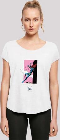 F4NT4STIC T-Shirt "Marvel Comics Black Widow Roof Jump", Damen,Premium Merch,Lang,Longshirt,Logo Print