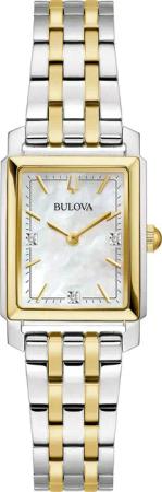 Bulova 98P220 Sutton Damenuhr 21mm 3ATM