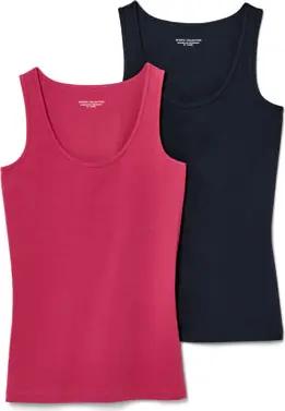 Tchibo - 2 Tops - Damen - Gr. M - dunkelblau
