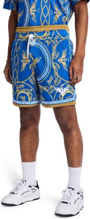 Puma Mb X Golden Child Herren Kurze Hosen - Blau - Größe S - Poly Mesh