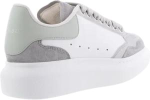 Alexander McQueen Low-Top Sneaker - Dames Oversized Sneaker Wit/Grijs - Gr. 37,5 (EU) - in Weiß - für Damen