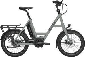 i:SY E5 ZR RT (545 Wh), 5 Gang Nabenschaltung, Unisexfahrrad, Kompakt, Modell 2025, 20 Zoll 47 cm cloud grey