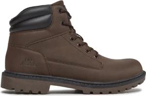 Kappa Schnürstiefeletten Logo Fillmore Md 371H3WW Braun