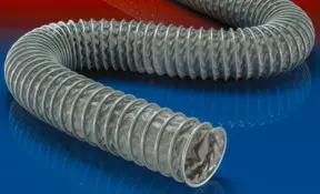 Norres Lüftungsschlauch + Saugschlauch bis 120°C Ø 160mm L: 6m CP PVC 466 HT