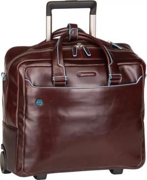Piquadro Blue Square Wheeled Briefcase 4729 in Braun (20 Liter), Pilotenkoffer