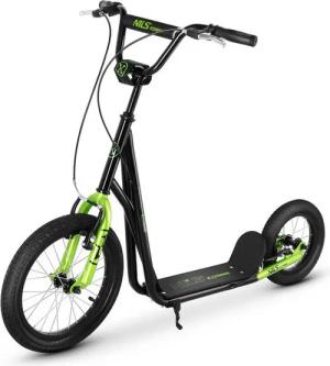 NILS EXTREME Cityroller Scooter Roller Tretroller große Reifen für unwegsames Gelände Grün