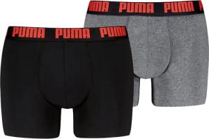 PUMA Boxershorts "PUMA MEN EVERYDAY BASIC BOXERS 2P", (2er Pack), mit Logobund
