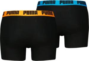 PUMA Boxershorts "PUMA MEN EVERYDAY BASIC BOXERS 2P", (2er Pack), mit Logobund