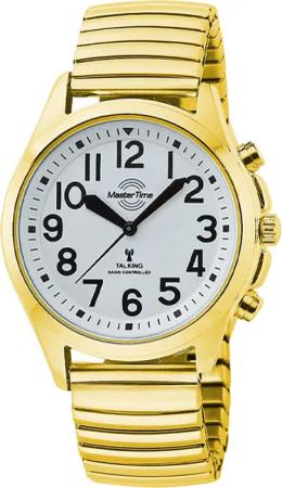 Master Time MTLA-10943-12Z Damenuhr Sprechende Funkuhr 38mm