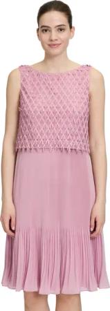 Vera Mont Cocktailkleid "Vera Mont Cocktailkleid mit Plissee", Fransen