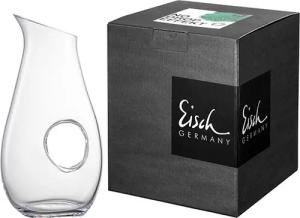 Eisch Germany Wasserkrug "706/1.5 ND, Kristallglas", mit Durchgriff, NO DROP EFFEKT für tropffreies Ausgießen, 1 Liter