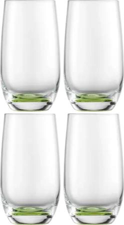 Eisch Germany Becher "JESSICA", (Set, 4 tlg., 4 Becher), Handarbeit, farbig veredelt, Made in Germany