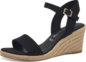Tamaris Keilsandalette, Sommerschuh, Sandale, Keilabsatz, mit verstellbarem Riemchen