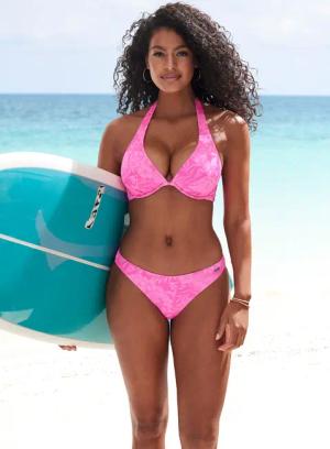 Venice Beach Bikini-Hose "Moloka", mit tropischem Print