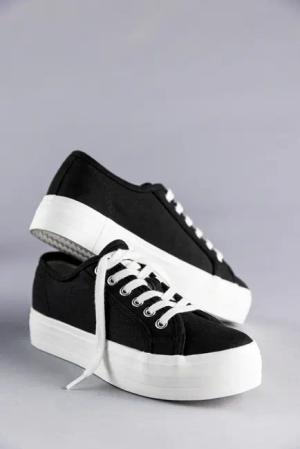 Aniston SHOES Plateausneaker, Freízeitschuh, Basic-Sneaker, Schnürschuh - NEUE KOLLEKTION