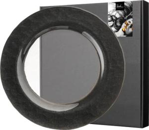Eisch Germany Teller "KAYA BLACK", (1 St.), Veredelung im Schiefer-Look, im Geschenkkarton, Ø 28 cm