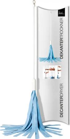 Eisch Germany Reinigungsbürste "Dekantertrockner", Set, 3 St., aus Mikrofaser, 944/1 im Geschenkkarton, saugfähige und fusselfreie Mikrofaser