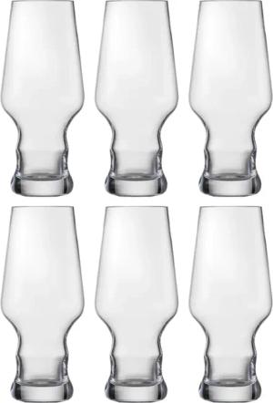 Eisch Germany Bierglas "Craft Beer Becher", (Set, 6 tlg.), bleifrei, 450 ml, 6-teilig