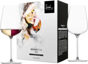 Eisch Germany Weißweinglas "ESSENCA SENSISPLUS", (Set, 2 tlg., 2 Gläser im Geschenkkarton), Allroundglas, 2-teilig, 580 ml, Made in Germany