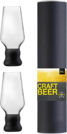 Eisch Germany Bierglas "Craft Beer Becher", (Set, 2 tlg.), bleifrei, 450 ml, 2-teilig