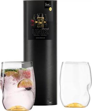 Eisch Germany Becher "UNIK", (Set, 2 tlg., 2 Becher), Allroundbecher, veredelt mit Echtgold, 2-teilig, 300 ml