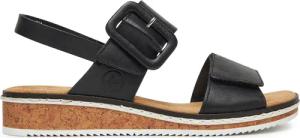 Rieker Sandalen V3667-00 Schwarz