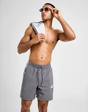 adidas 3-Streifen Badeshorts - Herren, Grey