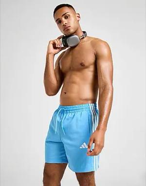 adidas 3-Streifen Badeshorts - Herren, Blue