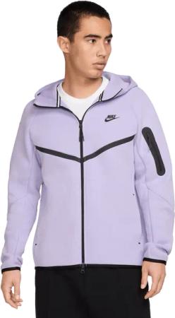 Nike Tech Fleece Herren Kapuzenpullover - Lila - Größe: XXL - Foot Locker