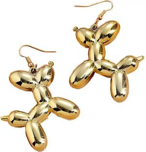 Einkaufszauber Ohrring-Set Ohrringe Ballonfigur Hund (1 Paar), Ballonfigur Hund