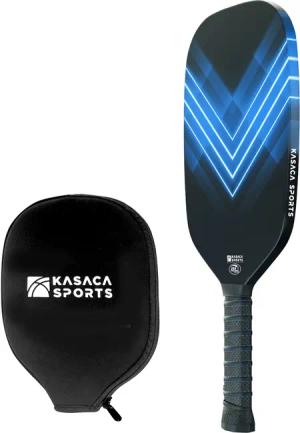 KASACA Pickleballschläger "Pickleball-Schläger Aero Swipe Carbon", (Set, 2 tlg., Schläger & Schutzhülle)