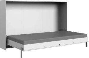 Wimex Schrankbett "Juist Schrankklappbett Gästebett", horizontal klappbar, 3 Liegeflächen, mit Lattenrost, Made in Germany