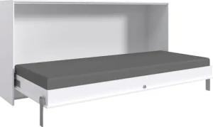 Wimex Schrankbett "Juist Schrankklappbett Gästebett", horizontal klappbar, 3 Liegeflächen, mit Lattenrost, Made in Germany
