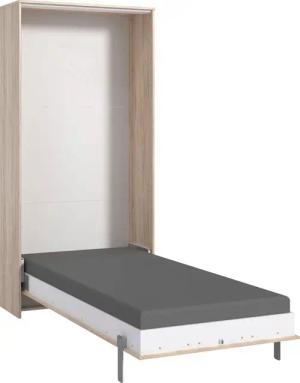 Wimex Schrankbett "Juist Schrankklappbett Gästebett", vertikal klappbar, 3 Liegeflächen, mit Lattenrost, Made in Germany