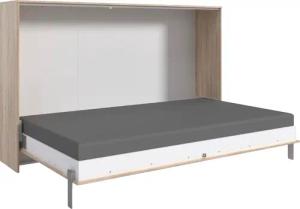 Wimex Schrankbett "Juist Schrankklappbett Gästebett", horizontal klappbar, 3 Liegeflächen, mit Lattenrost, Made in Germany
