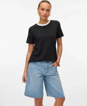 Vero Moda Kurzarmshirt "VMPAULINA SS T-SHIRT GA JRS NOOS"