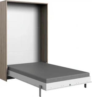 Wimex Schrankbett "Juist Schrankklappbett Gästebett", vertikal klappbar, 3 Liegeflächen, mit Lattenrost, Made in Germany