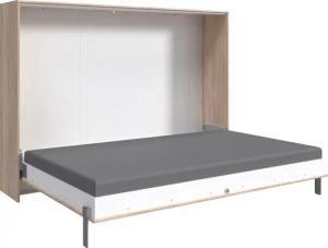 Wimex Schrankbett "Juist Schrankklappbett Gästebett", horizontal klappbar, 3 Liegeflächen, mit Lattenrost, Made in Germany