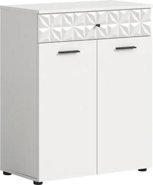 INOSIGN Unterschrank "VICENZA, TOPSELLER, Breite 70cm, 2-türig, mit Front-Ornamentabsetzung", Standschrank, Badschrank, Kommode, Badkommode, Anrichte, Midischrank