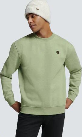 NO EXCESS Sweater "No Excess Pullover mit Rückenaufdruck"