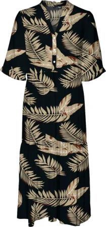Vero Moda Sommerkleid "VMEASY JOY 2/4 FRL CALF DRESS WVN GA"