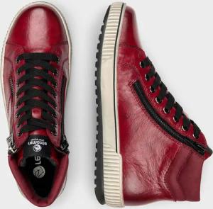 Stiefeletten - rot - Gr. 39 von Goldner Fashion